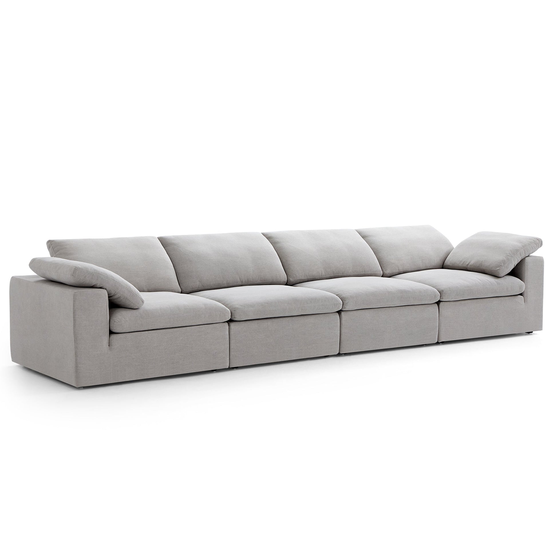 Tender Wabi Sabi Sand Sofa-Gray-165.4"