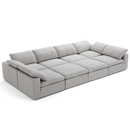 Tender Wabi Sabi Sand Sofa Bed-Gray-165.4"