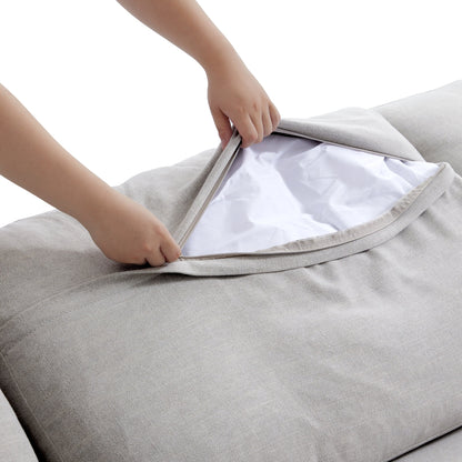Tender Wabi Sabi Beige Sofa Bed-Gray