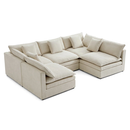 Burger Modular U-Sectional