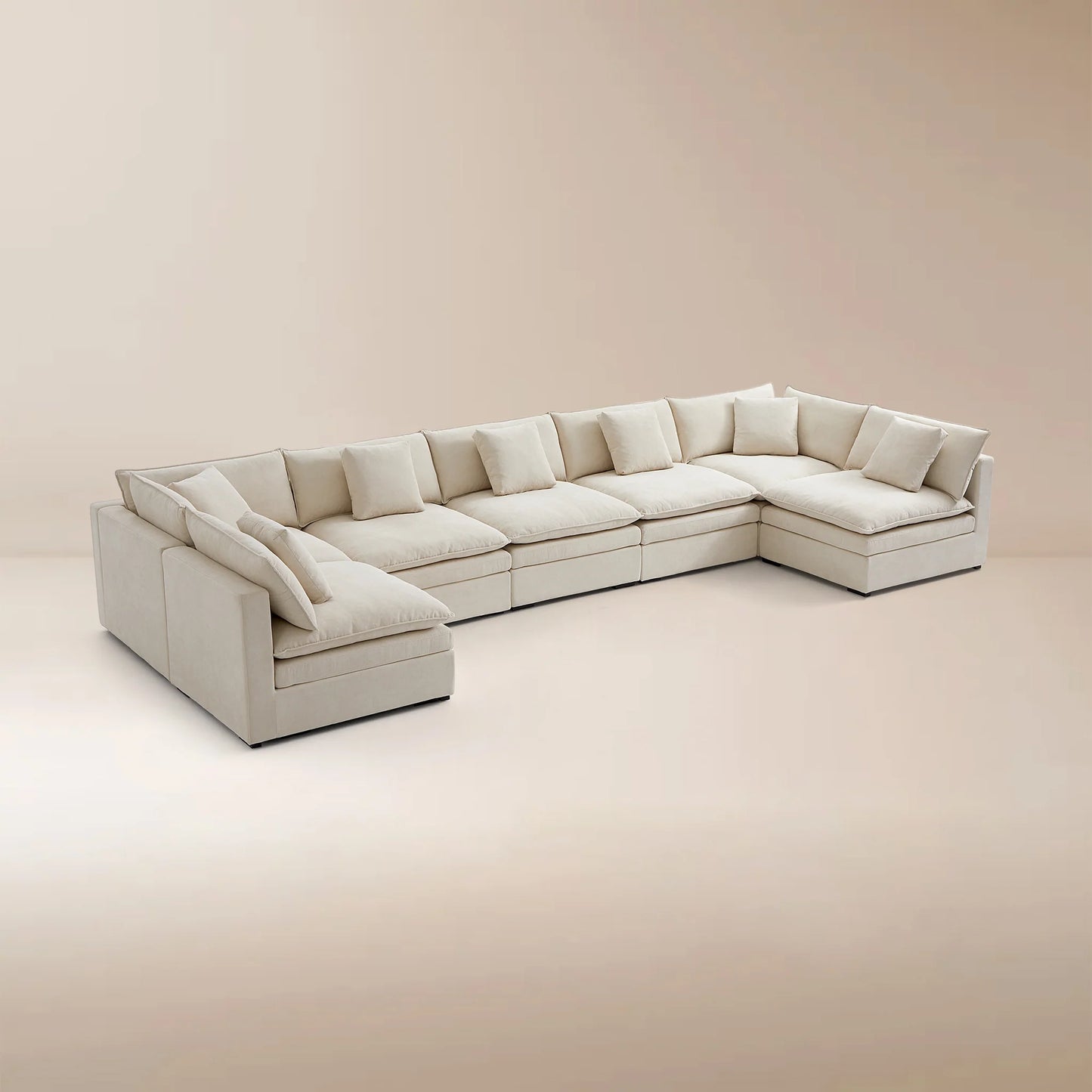 Burger Modular U-Sectional