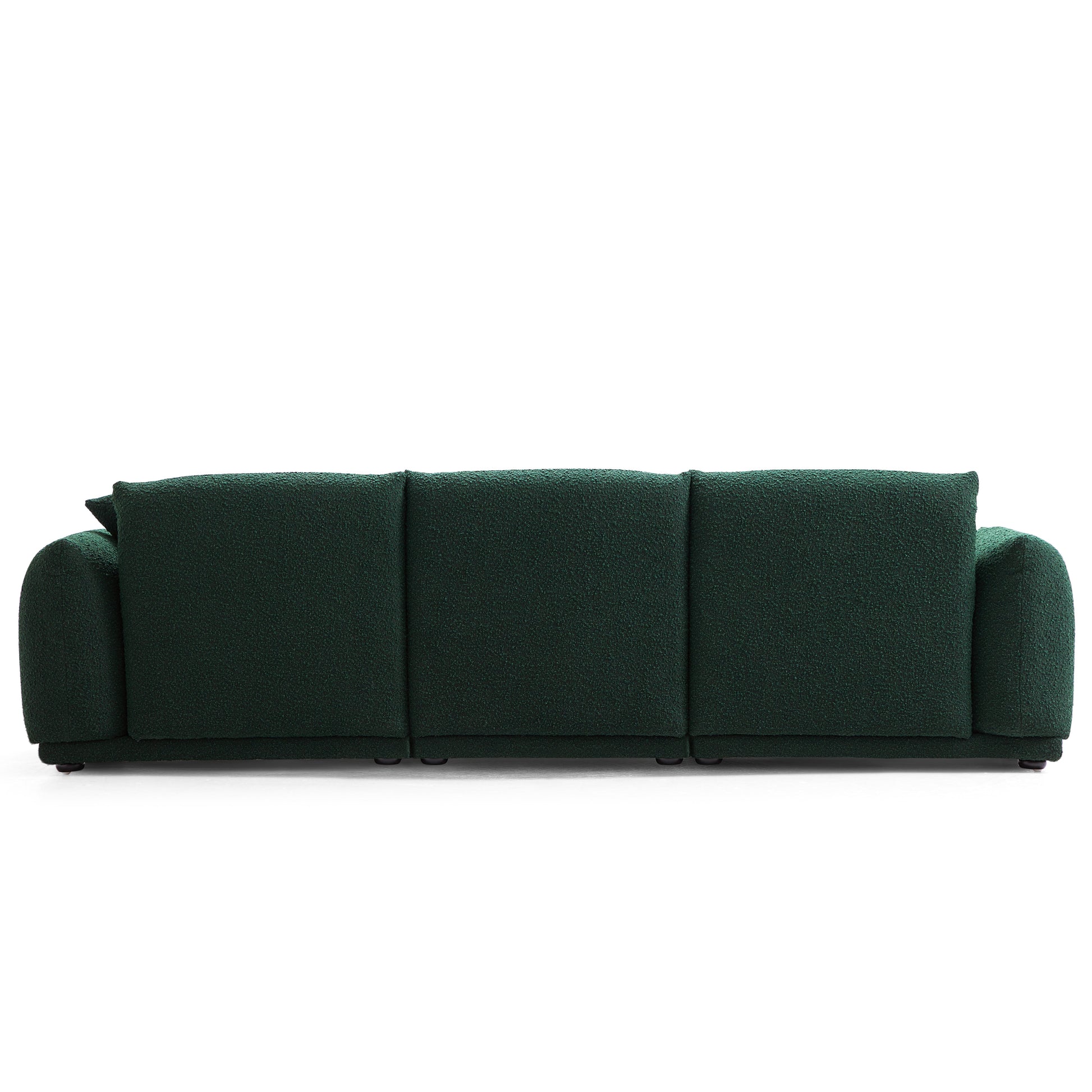 Verdant Lounge Green Boucle Sofa-Green