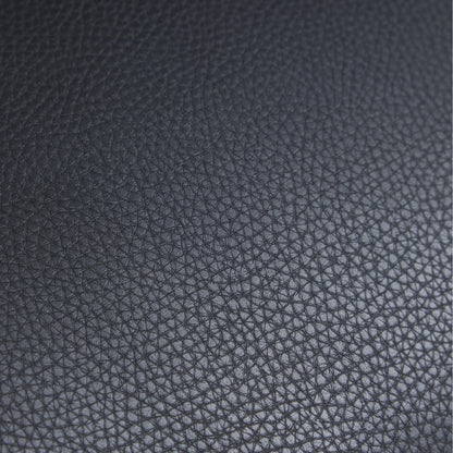Flex Modular Black Genuine Leather Sofa-Black
