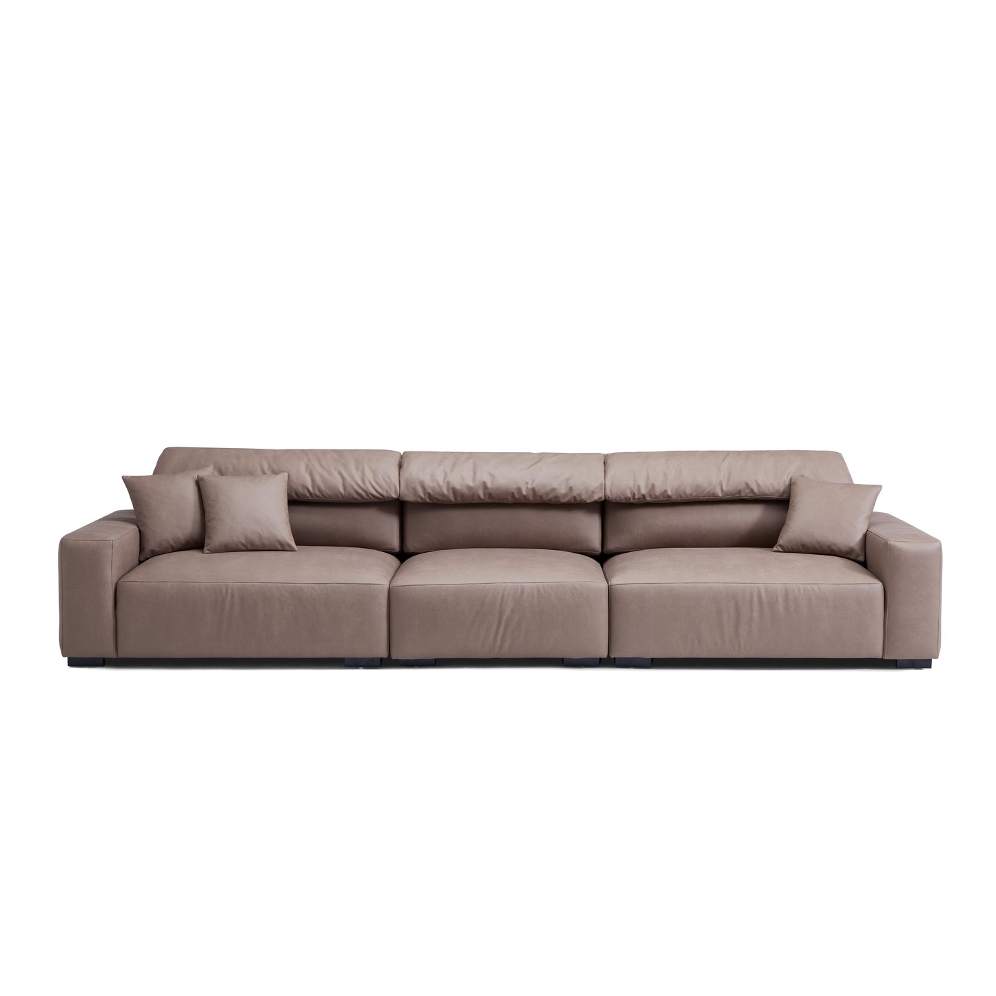 The Chestnut Sofa-Brown-144.8"