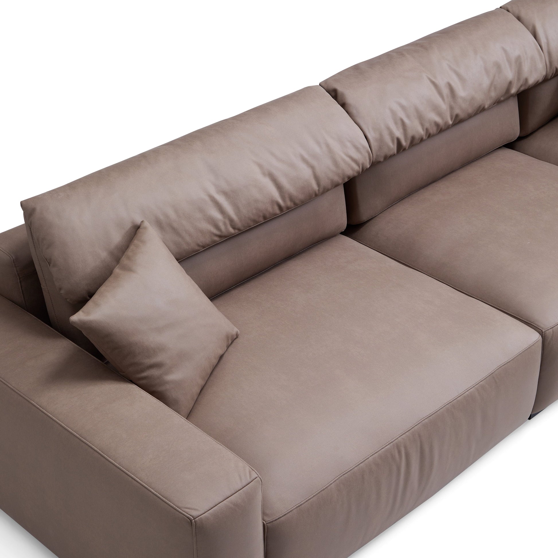 Chestnut Sectional-Brown