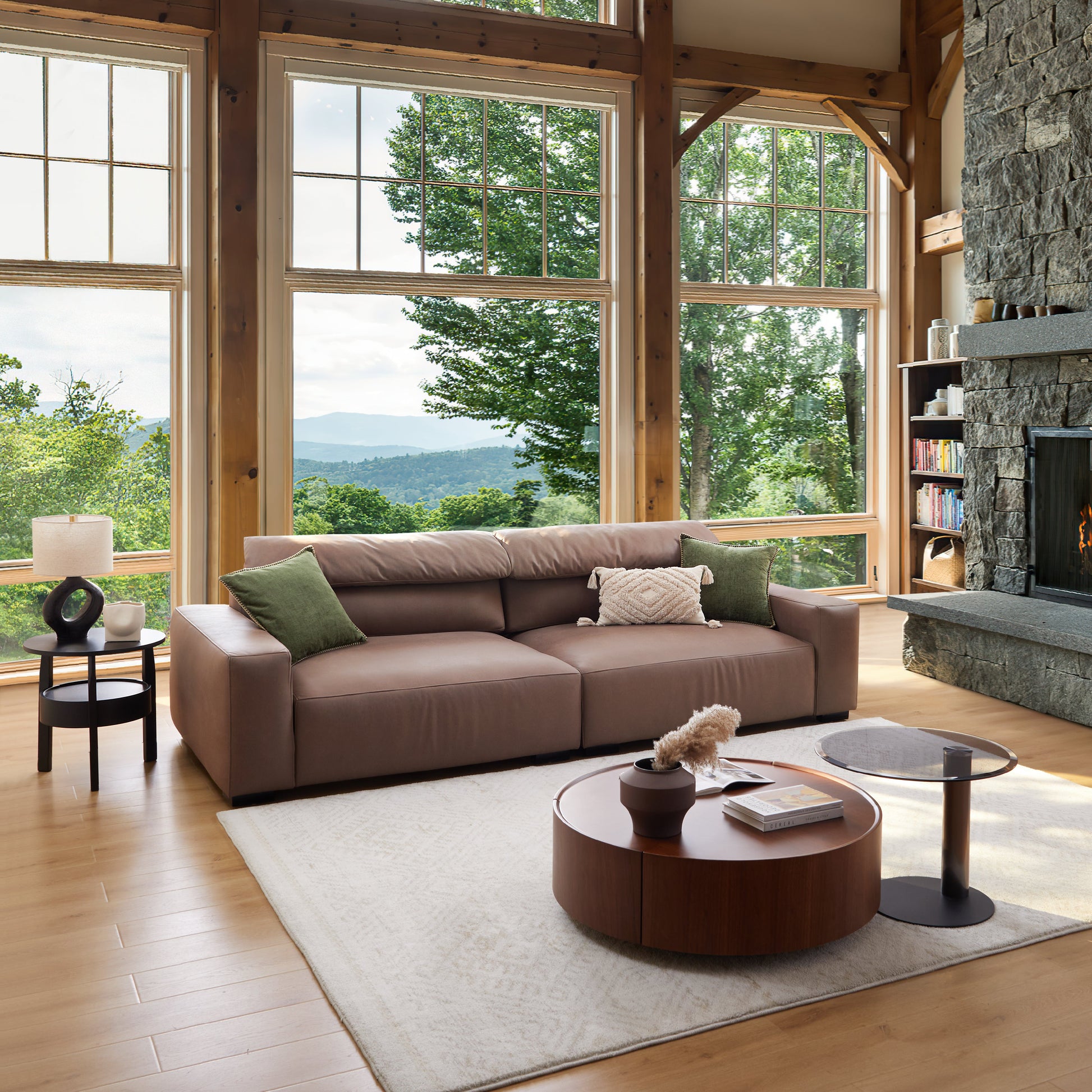 The Chestnut Sofa-Brown