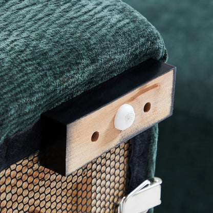 The Empress Green Sofa-Green