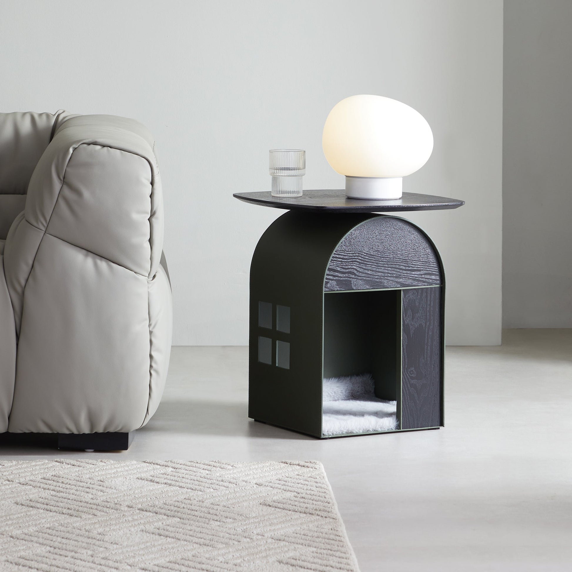 Dormeus End Table Pet Bed-Green