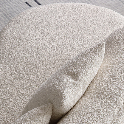 Crescent Bay Wabi Sabi Gray Sofa-White