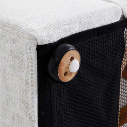 Serrat Beige Performance Fabric Sofa-Beige