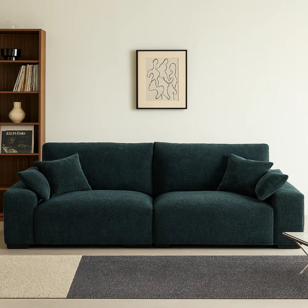 The Empress Green Sofa