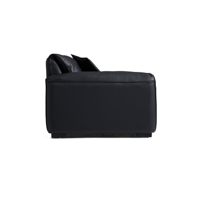 Anorea Contemporary Minimalist Sofa-Black