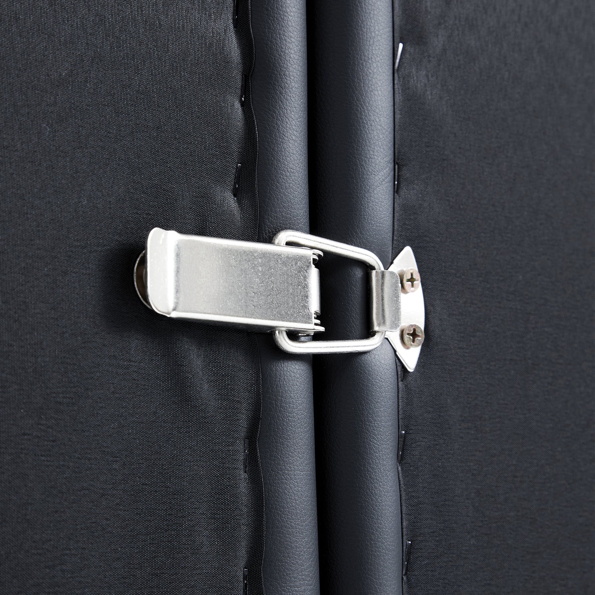 Casper Sailboat Leather Sofa-Black