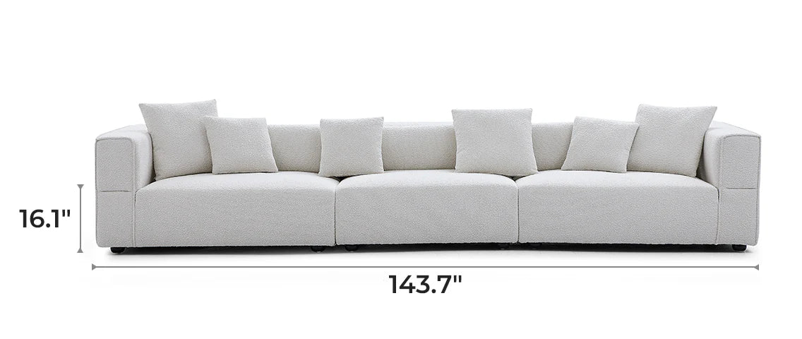 Nordic Modern Creamy Sofa