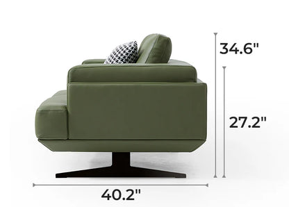 Olivia Top Grain Genuine Leather Sofa