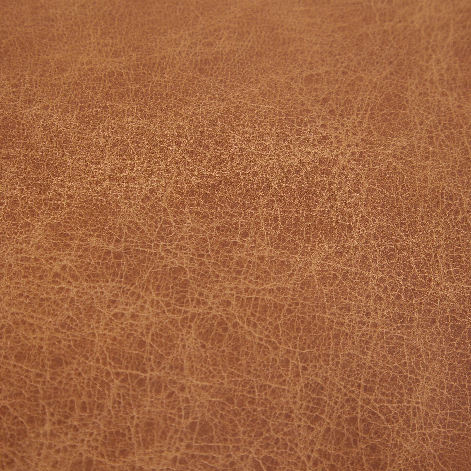 Rusty Tan Genuine Leather Tuxedo Sofa-Tan