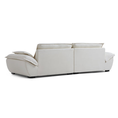 Casper Sailboat Fabric Sofa-Beige