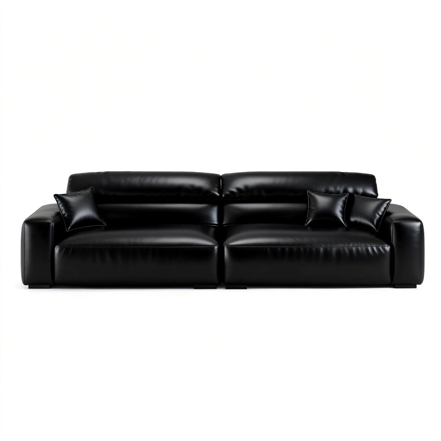 Chestnut Brown Leather Sofa