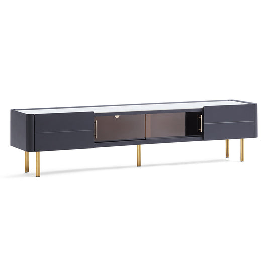 Noble Gilded TV Stand-hidden