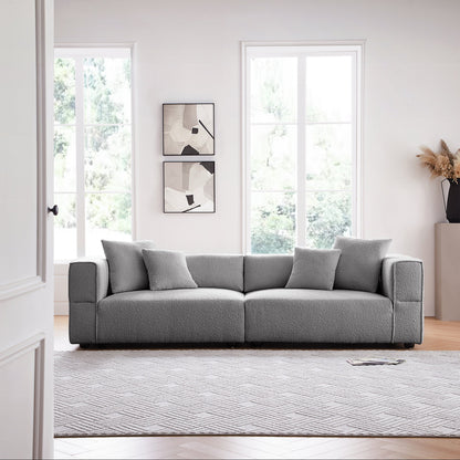 Nordic Modern Creamy Sofa-Gray
