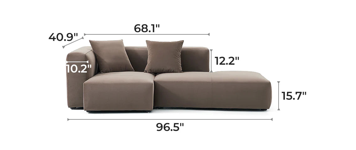 Geometry Minimalist Sectional