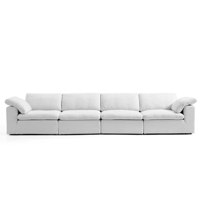 Tender Wabi Sabi Sofa-White-165.4"