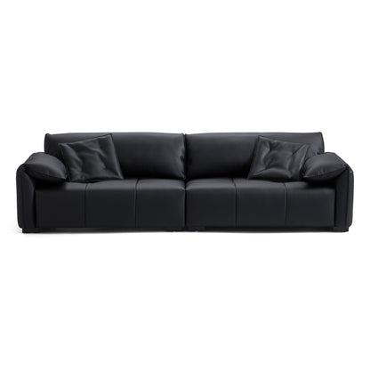 Anorea Contemporary Minimalist Sofa-Black