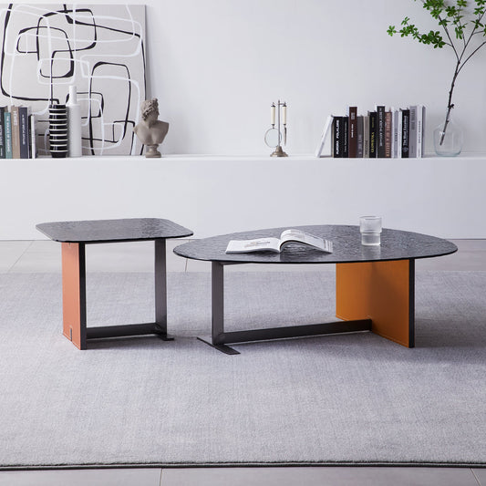 Ripple Coffee Table Set-39.4″ & 19.7″