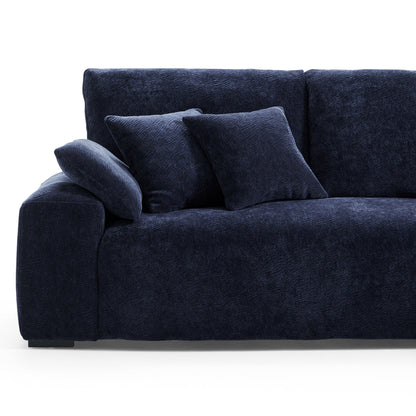 The Empress Navy Blue Sofa-Navy Blue