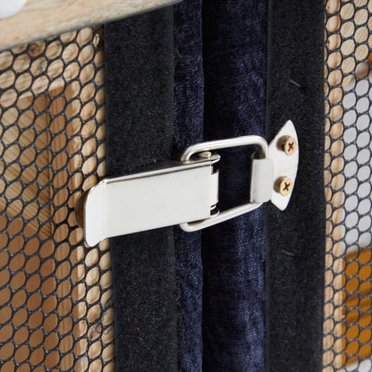 The Empress Navy Blue Armchair-Navy Blue