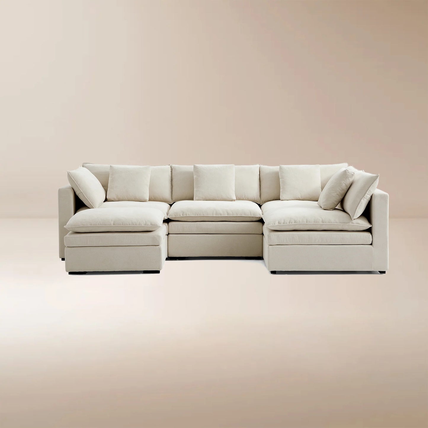 Burger Modular U-Sectional
