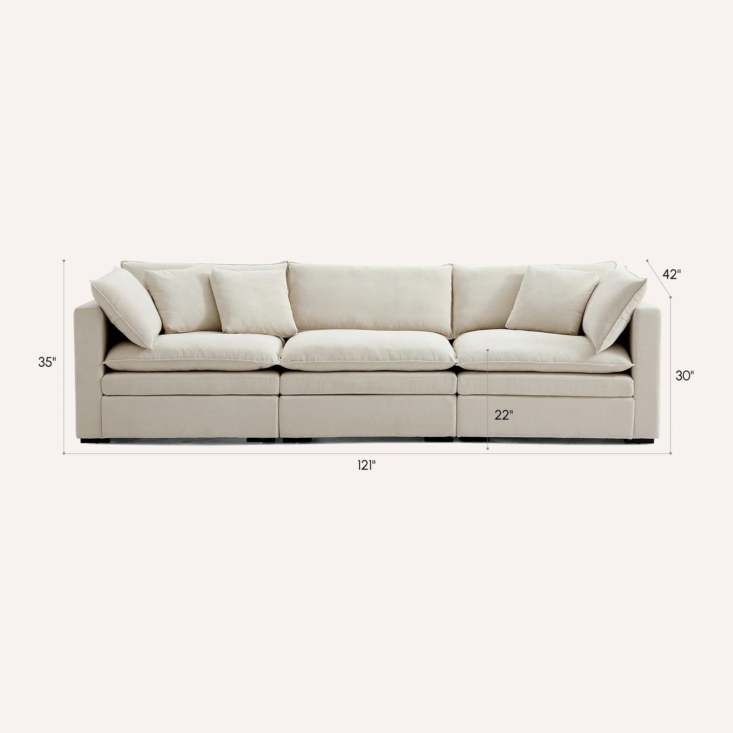 Burger Modular Sofa
