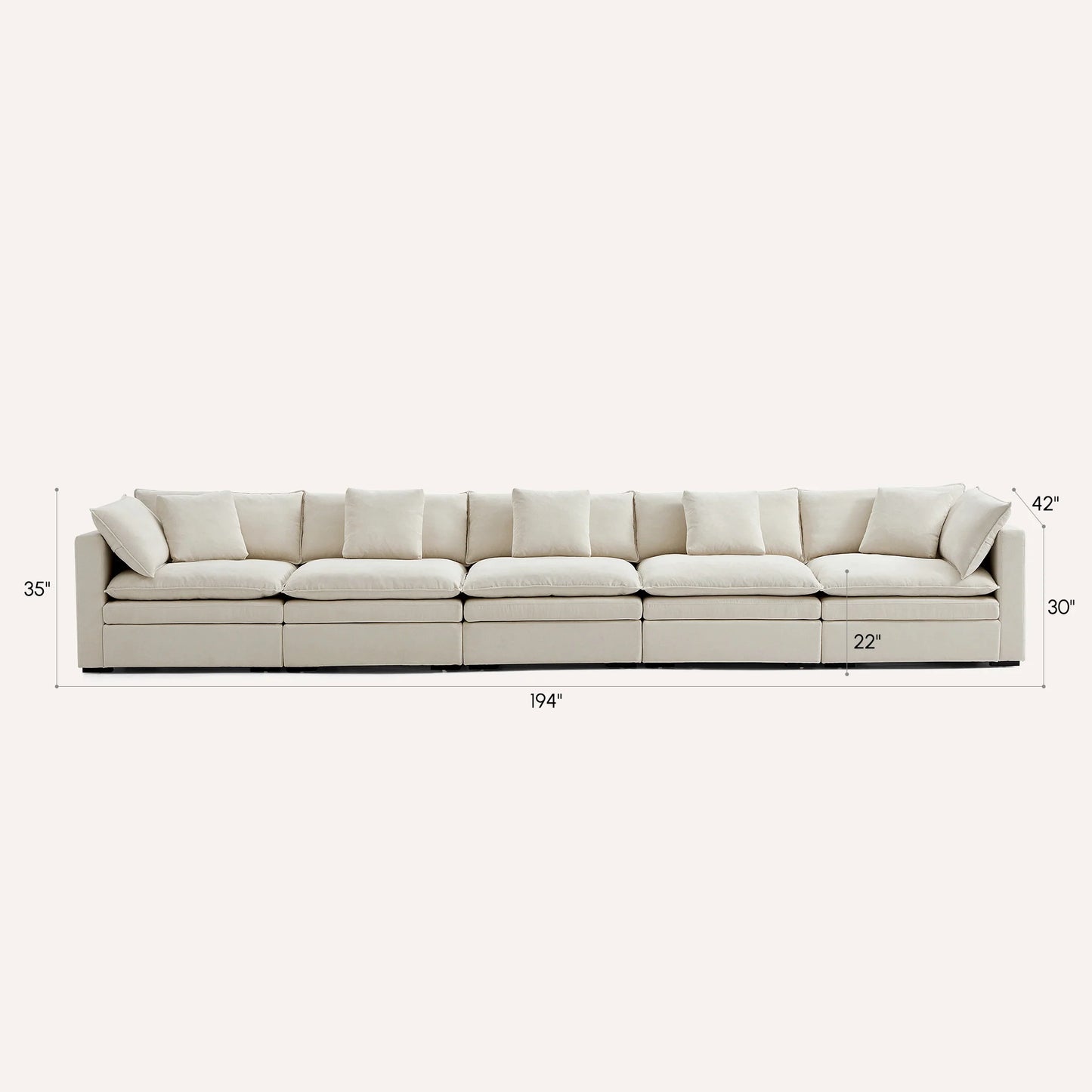 Burger Modular Sofa
