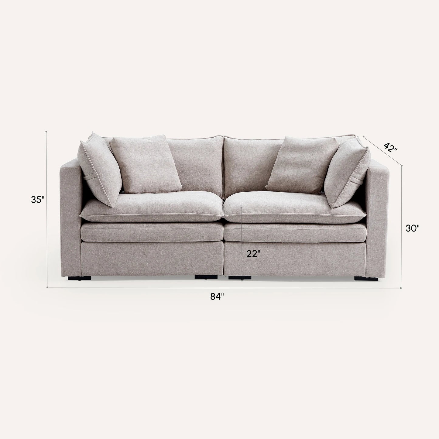 Burger Modular Sofa