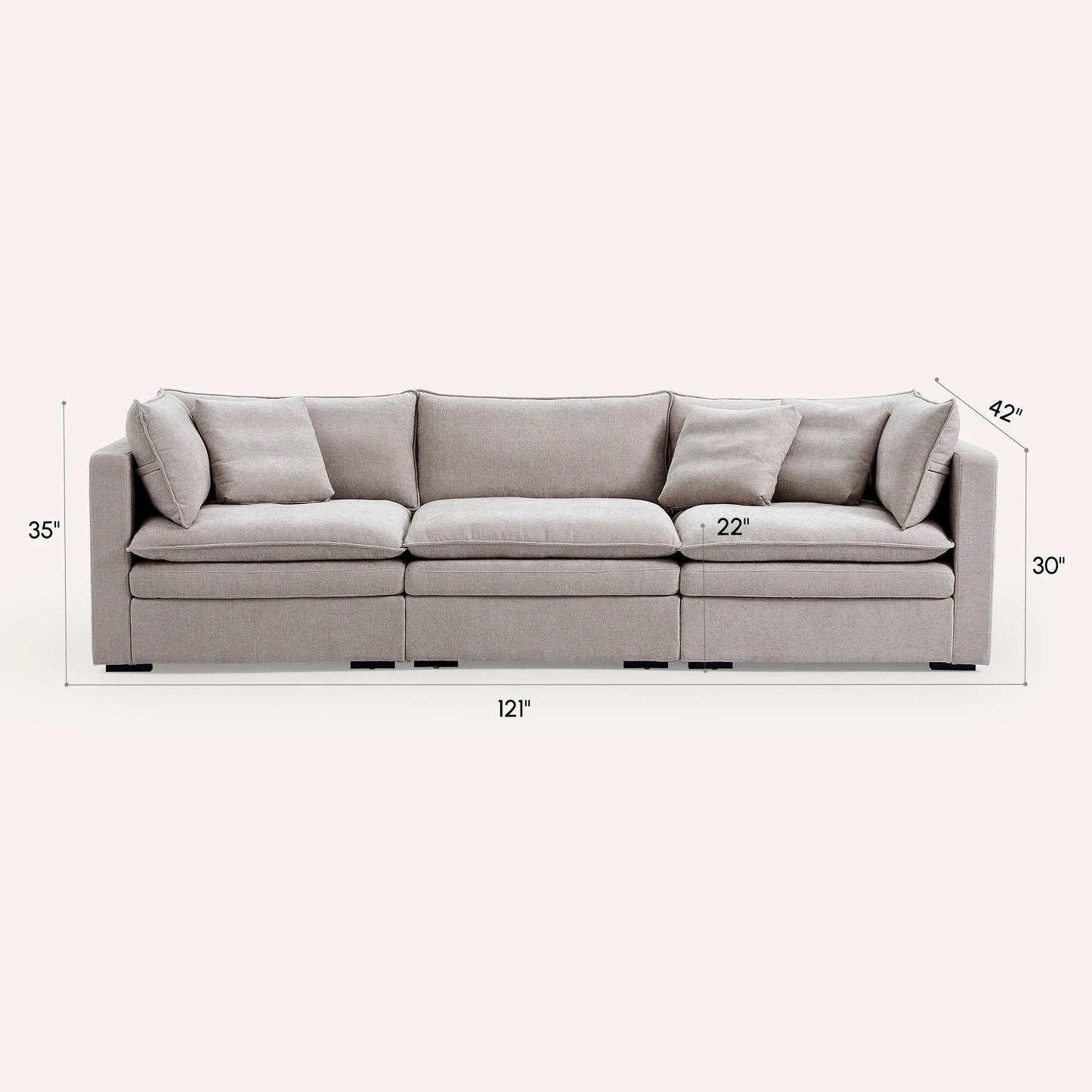 Burger Modular Sofa