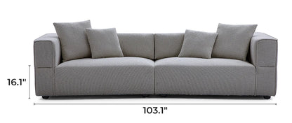 Nordic Modern Gray Sofa