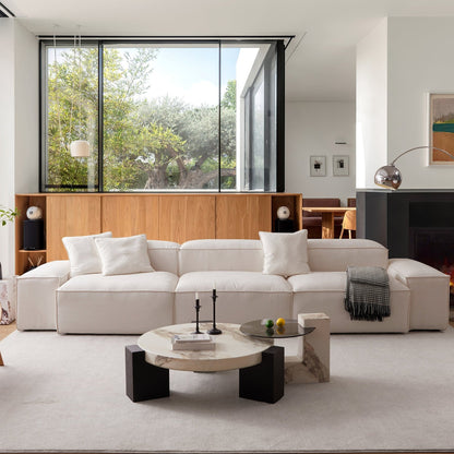 Freedom Modular New Gray Sofa-Beige