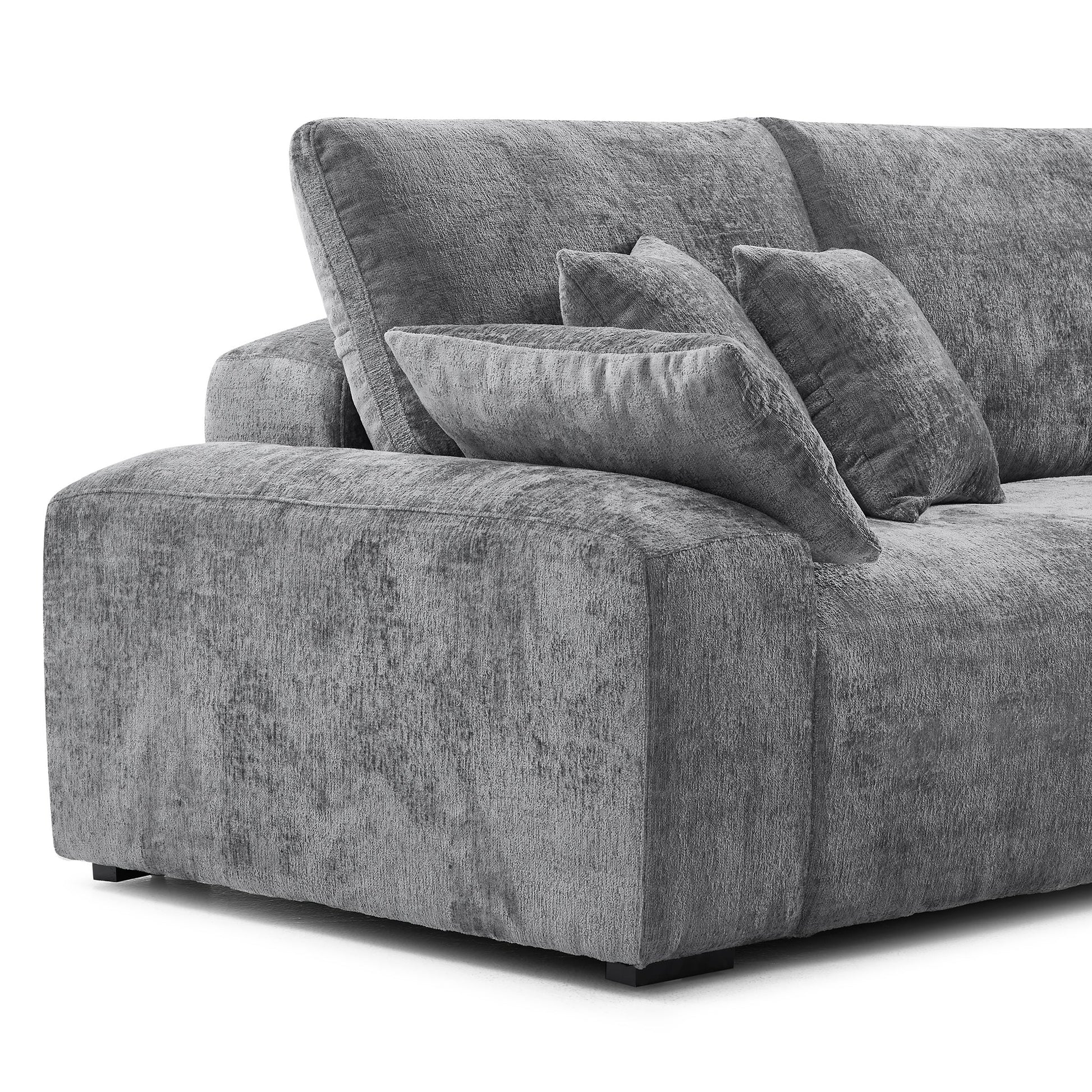 The Empress Beige Sofa Set-Gray