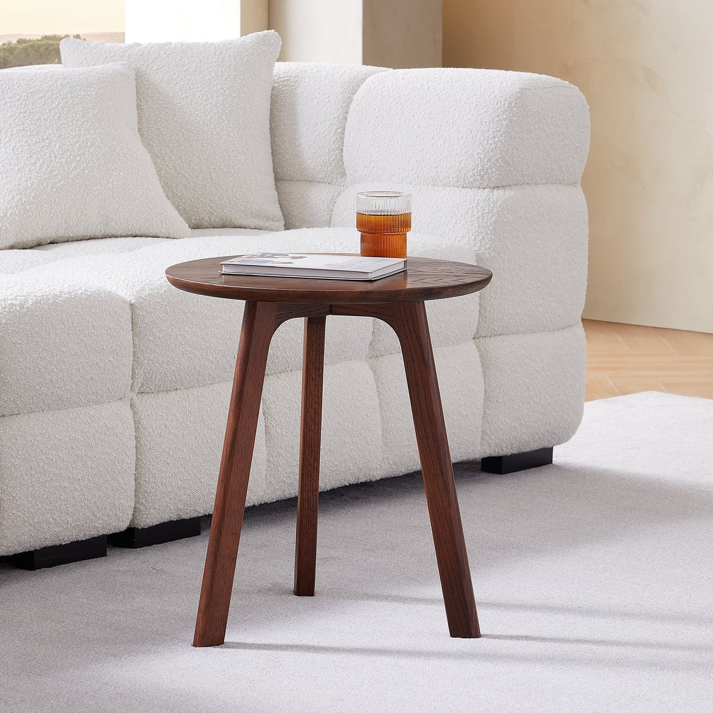 Woody Side Table-Walnut