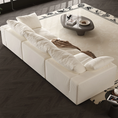 Lunna Modular Sofawhite / 120 inch