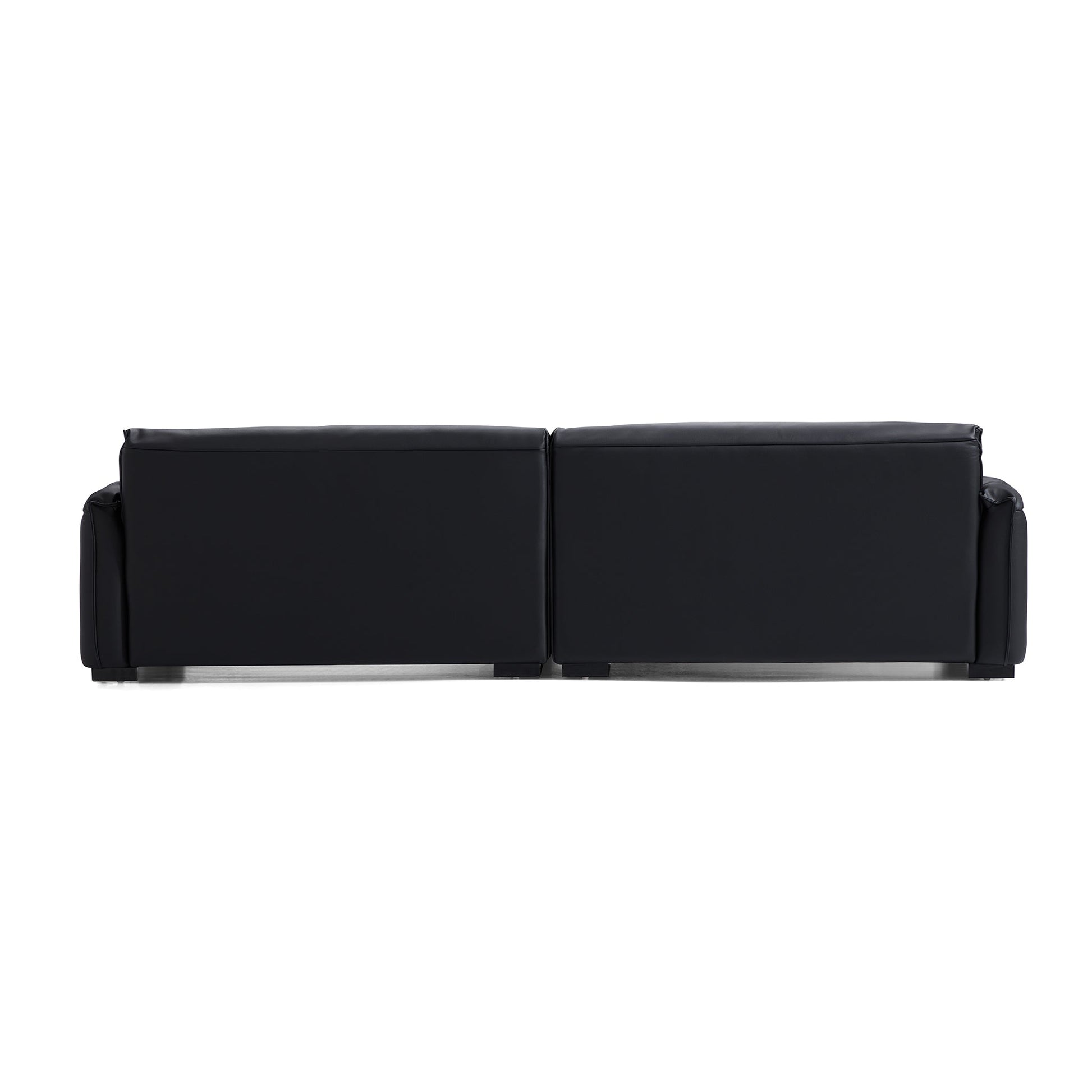 Anorea Contemporary Minimalist Sofa-Black