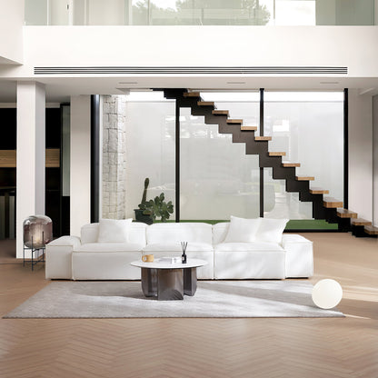 Freedom Modular Khaki Sofa-White