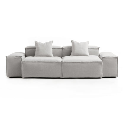 Freedom Modular Gray Sofa-Gray-hidden