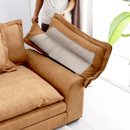 Sandwich Corner Sectional Set / Air Leather