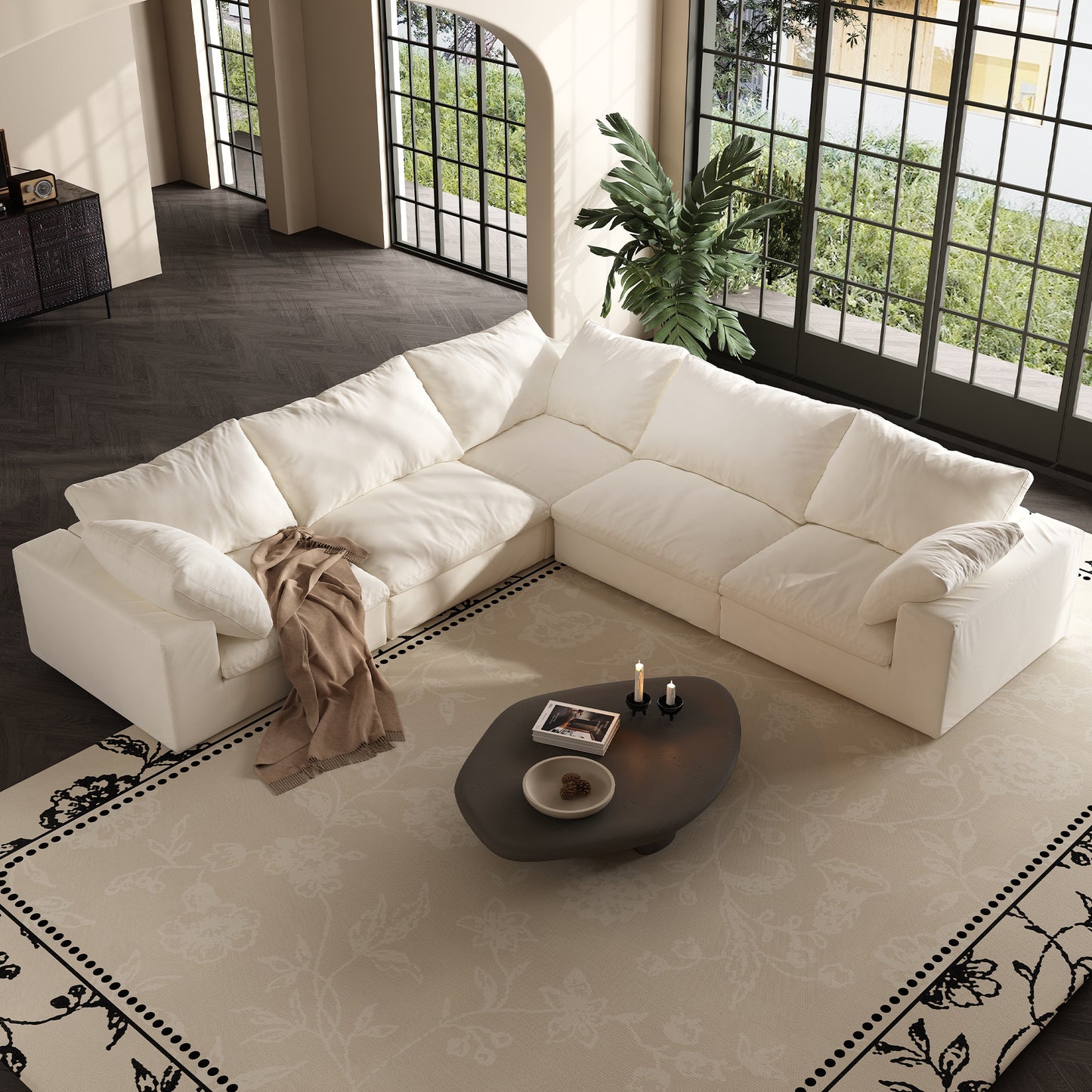 Lunna Modular Corner Sofawhite / corner 2
