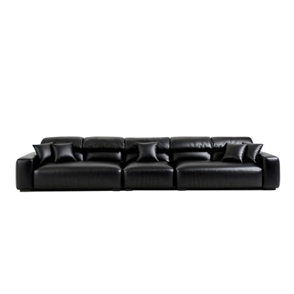 Chestnut Brown Leather Sofa