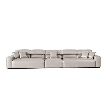 Chestnut Brown Leather Sofa