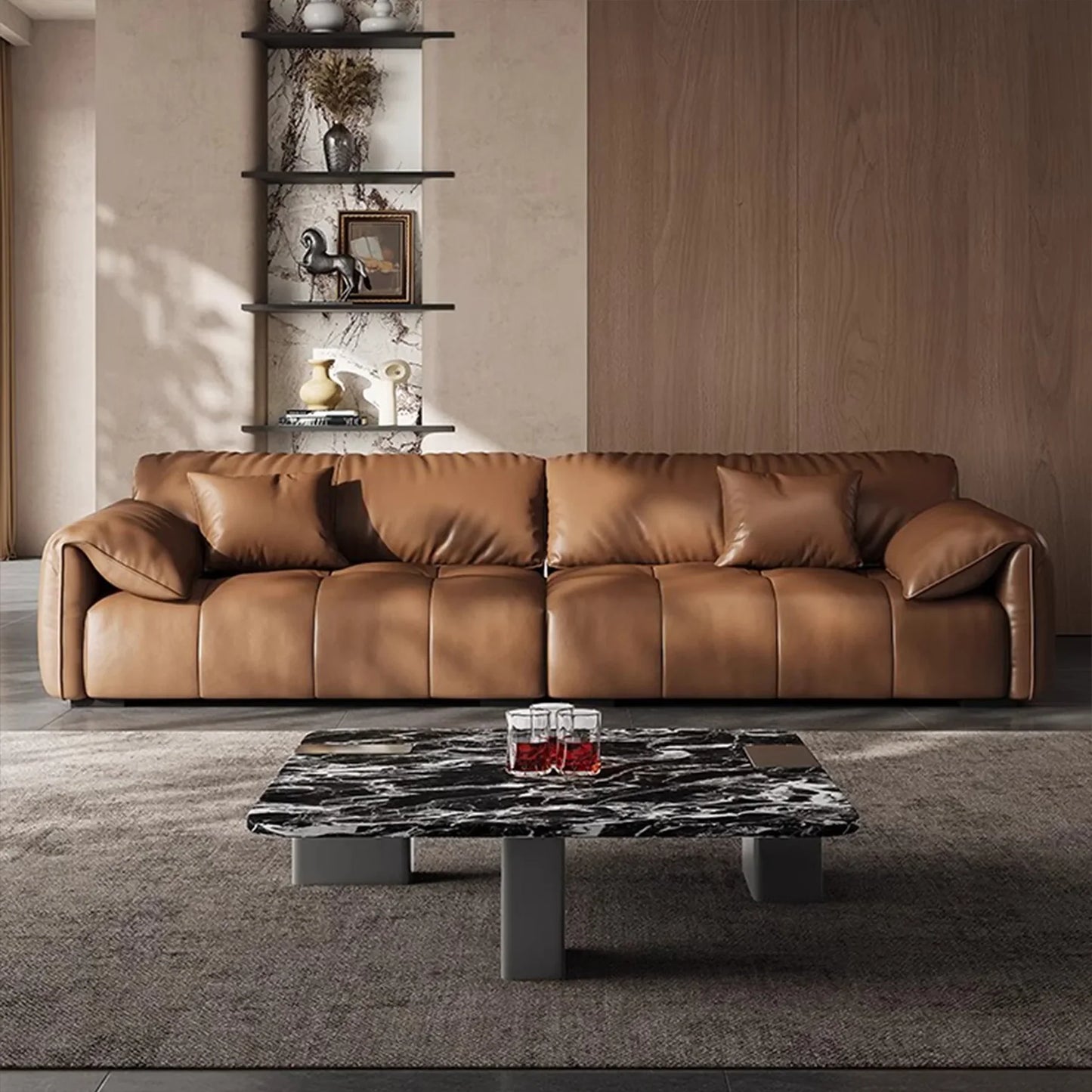 Anorea Contemporary Minimalist Sofa For Canada Day