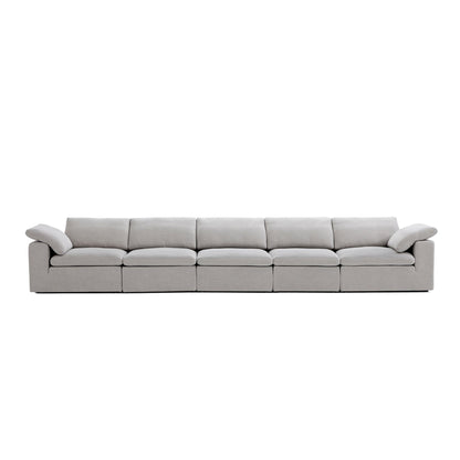 Tender Wabi Sabi Sofa-Gray-202.8"