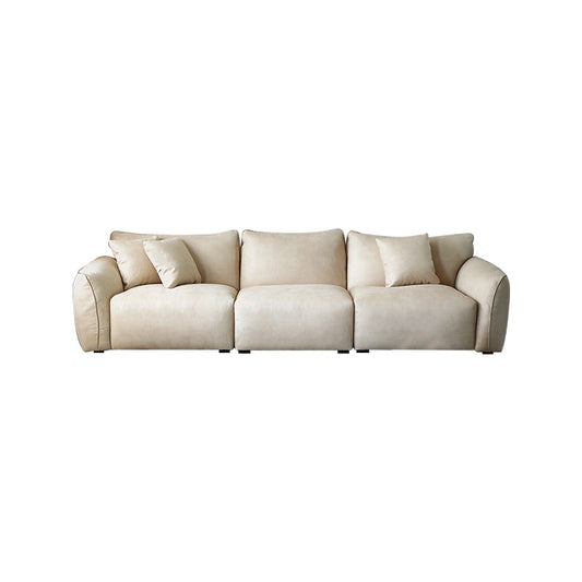 Milano Moda Minimalist Beige Sofa